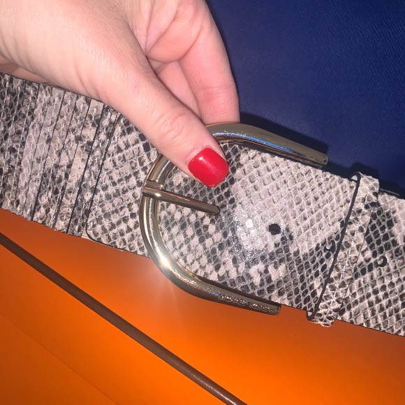 Michael kors python belt - Picture 2 of 3